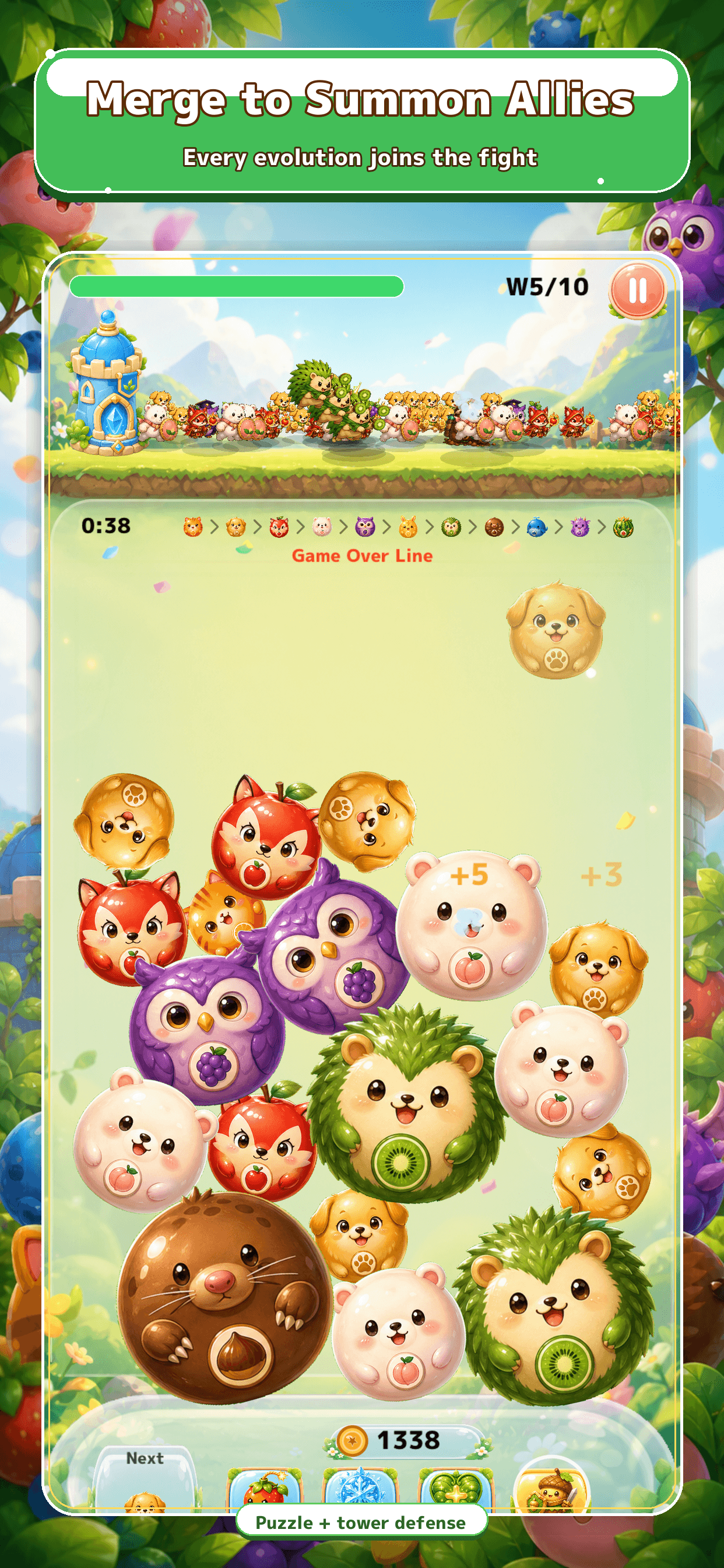 Fruit Beast Defence screenshot 2