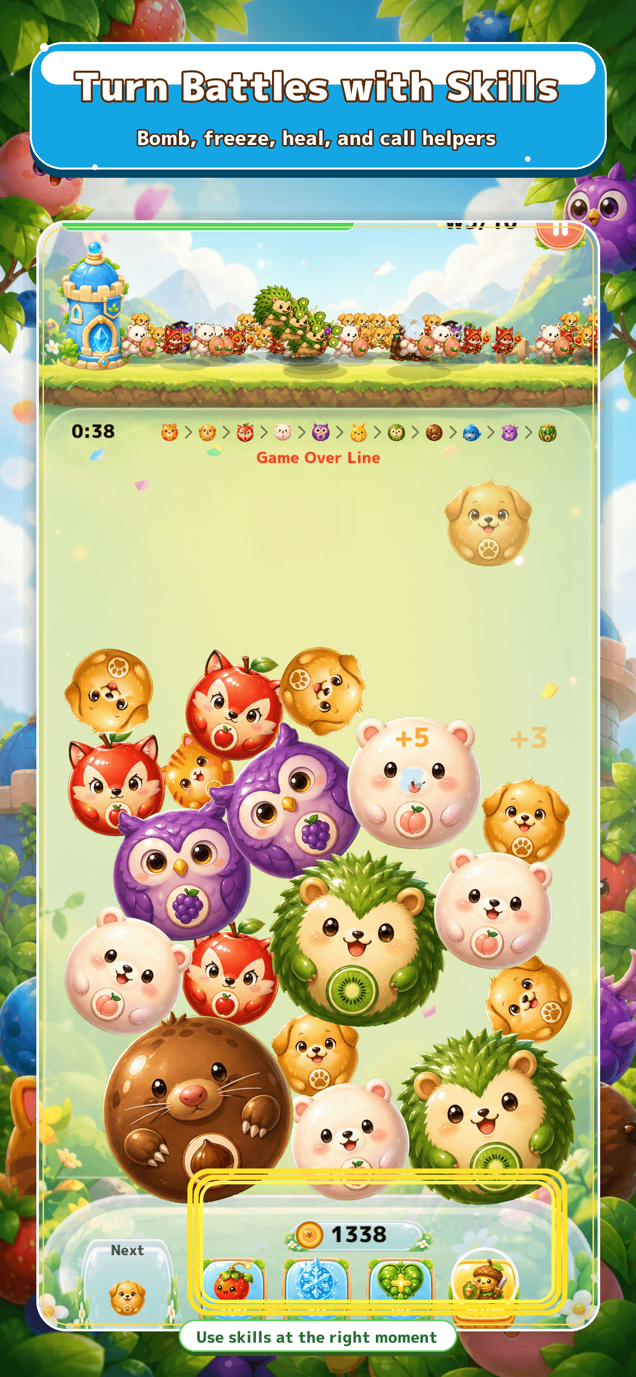 Fruit Beast Defence screenshot 4